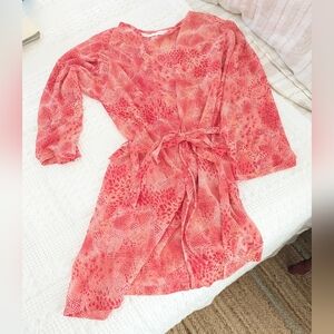 Elegant Pink Women's Robe